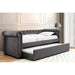 LEANNA Gray Full Daybed w/ Trundle, Gray - Imperial Furniture (Las Vegas, NV) - Multi Location