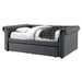 LEANNA Gray Daybed w/ Trundle, Gray - Imperial Furniture (Las Vegas, NV) - Multi Location