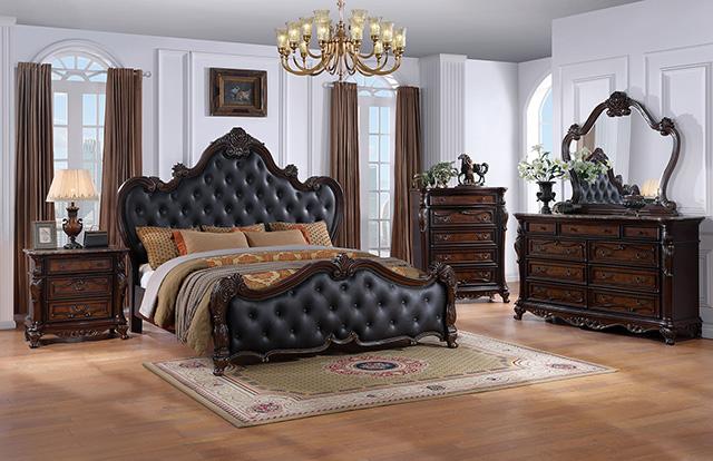 Ventresca 4 & 5 Piece Queen Bedroom Set White & Chrome - Imperial Furniture (Las Vegas, NV) - Multi Location