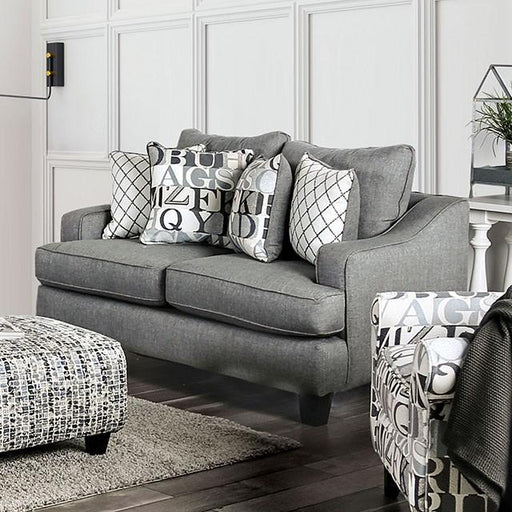 Verne Bluish Gray Love Seat - Imperial Furniture (Las Vegas, NV) - Multi Location