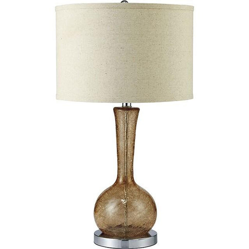 Rachel Amber 15"H Glass Amber Table Lamp - Imperial Furniture (Las Vegas, NV) - Multi Location