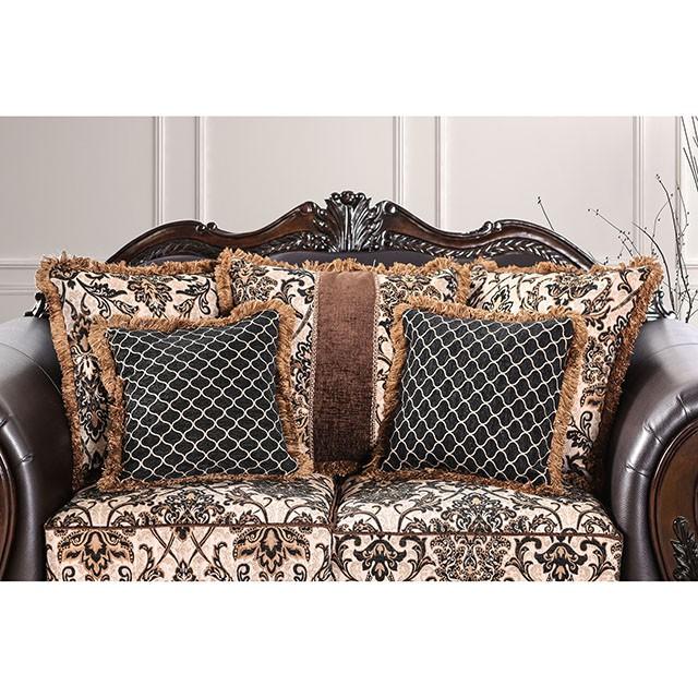 JAMAEL Brown/Espresso Sofa - Imperial Furniture (Las Vegas, NV) - Multi Location
