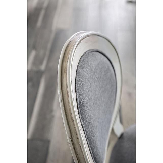 Kathryn Antique White/Gray Side Chair, Antique White (2/CTN) - Imperial Furniture (Las Vegas, NV) - Multi Location