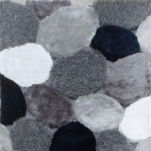 Vancouver Gray/Navy 5' X 7' Area Rug - Imperial Furniture (Las Vegas, NV) - Multi Location