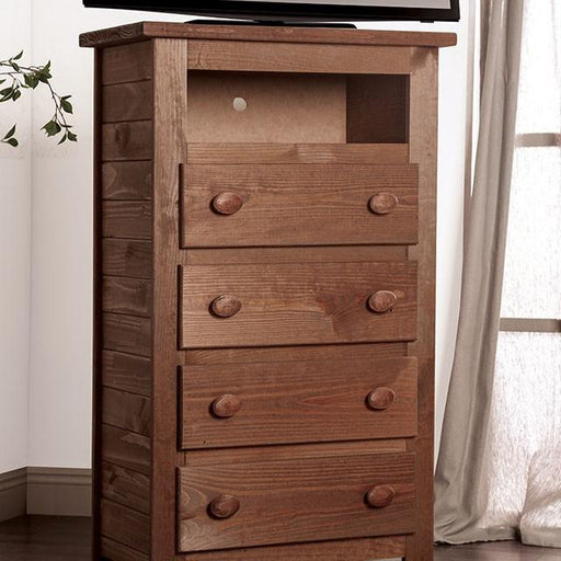 Lea Mahogany Media Chest - Imperial Furniture (Las Vegas, NV) - Multi Location