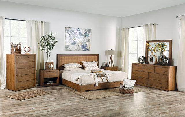 LEIRVIK Mirror, Light Walnut - Imperial Furniture (Las Vegas, NV) - Multi Location