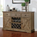 Julia Light Oak Server - Imperial Furniture (Las Vegas, NV) - Multi Location