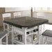 STACIE Counter Ht. Round Dining Table - Imperial Furniture (Las Vegas, NV) - Multi Location