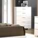 Malte White Chest - Imperial Furniture (Las Vegas, NV) - Multi Location