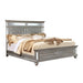 Salamanca Silver Cal.King & Queen Bed - Imperial Furniture (Las Vegas, NV) - Multi Location