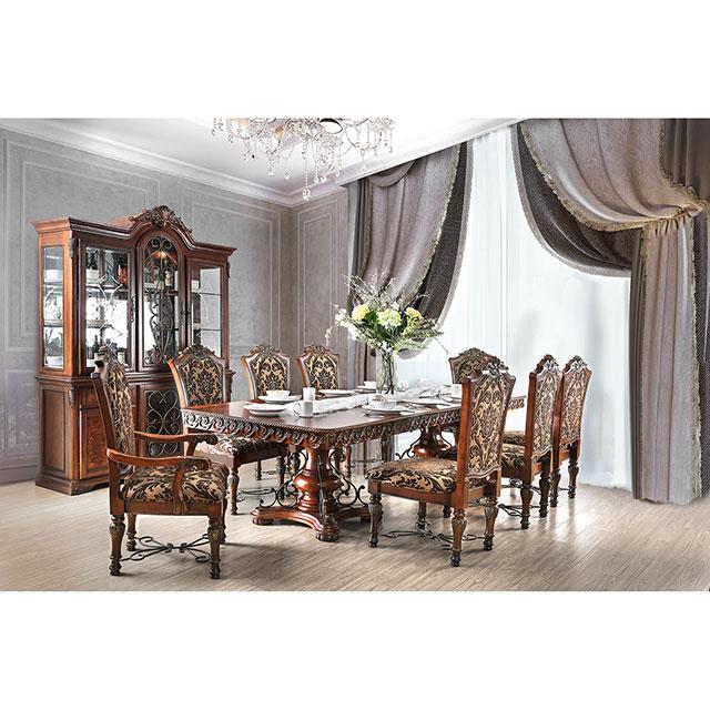 Lucie Brown Cherry Dining Table - Imperial Furniture (Las Vegas, NV) - Multi Location