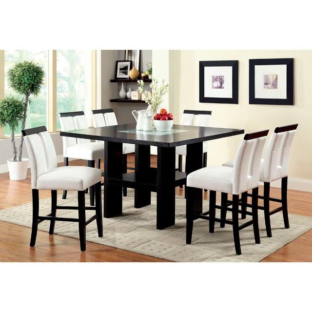 LUMINAR II Black/White Counter Ht. Chair (2/CTN) - Imperial Furniture (Las Vegas, NV) - Multi Location