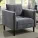 LYNDA Chair, Dark Gray - Imperial Furniture (Las Vegas, NV) - Multi Location