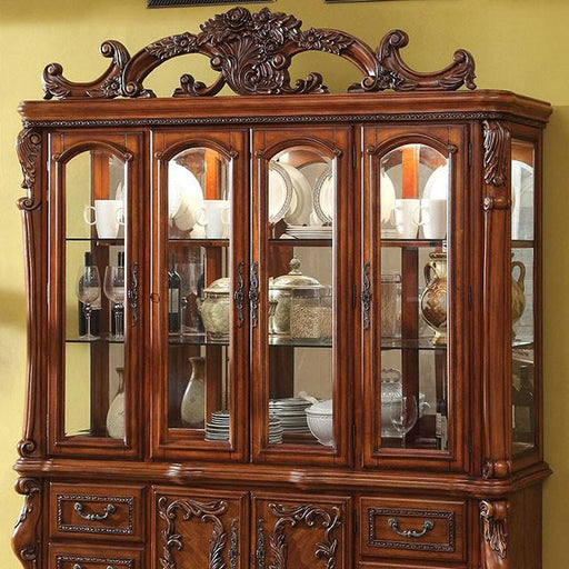 Medieve Antique Oak Hutch & Buffet - Imperial Furniture (Las Vegas, NV) - Multi Location