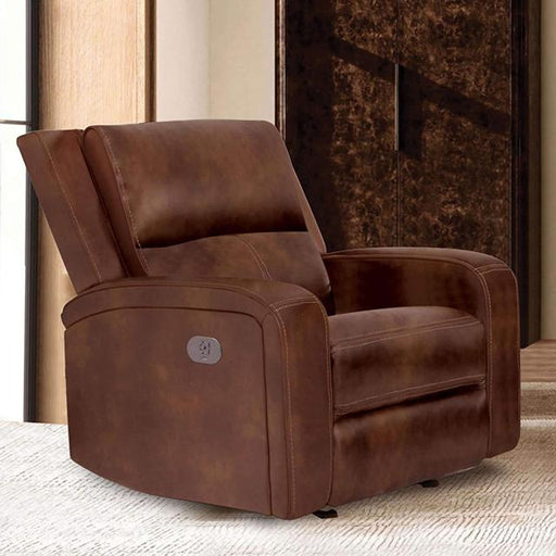 SOTERIOS Power Recliner, Medium Brown - Imperial Furniture (Las Vegas, NV) - Multi Location