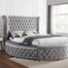 SANSOM E.King & Queen Bed, Black, Blue, & Grey - Imperial Furniture (Las Vegas, NV) - Multi Location