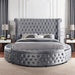 SANSOM E.King & Queen Bed, Black, Blue, & Grey - Imperial Furniture (Las Vegas, NV) - Multi Location