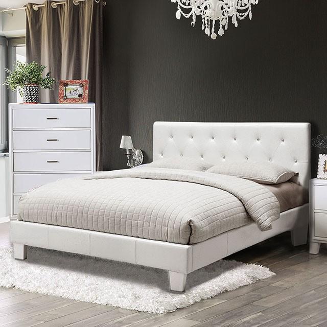 Velen Black Cal.King, E.King, Full, & Twin Bed Black & White - Imperial Furniture (Las Vegas, NV) - Multi Location