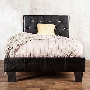 Velen Black Cal.King, E.King, Full, & Twin Bed Black & White - Imperial Furniture (Las Vegas, NV) - Multi Location