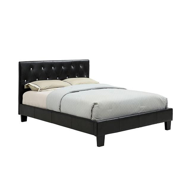 Velen Black Cal.King, E.King, Full, & Twin Bed Black & White - Imperial Furniture (Las Vegas, NV) - Multi Location