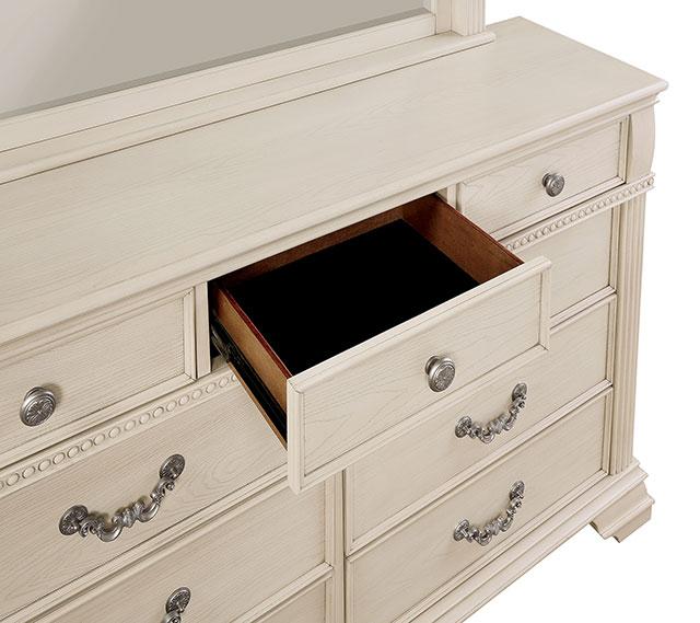 Pamphilos 4 & 5 Piece Queen Bedroom Set Gray & White - Imperial Furniture (Las Vegas, NV) - Multi Location