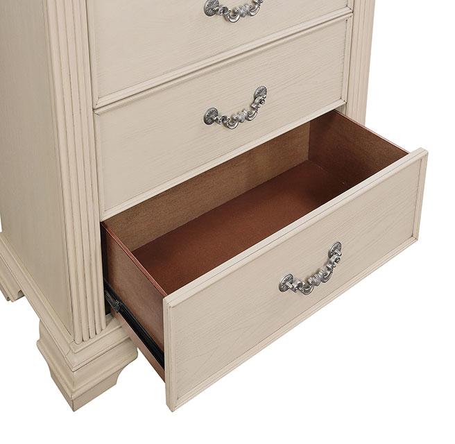 Pamphilos 4 & 5 Piece Queen Bedroom Set Gray & White - Imperial Furniture (Las Vegas, NV) - Multi Location