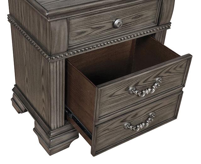 Pamphilos 4 & 5 Piece Queen Bedroom Set Gray & White - Imperial Furniture (Las Vegas, NV) - Multi Location