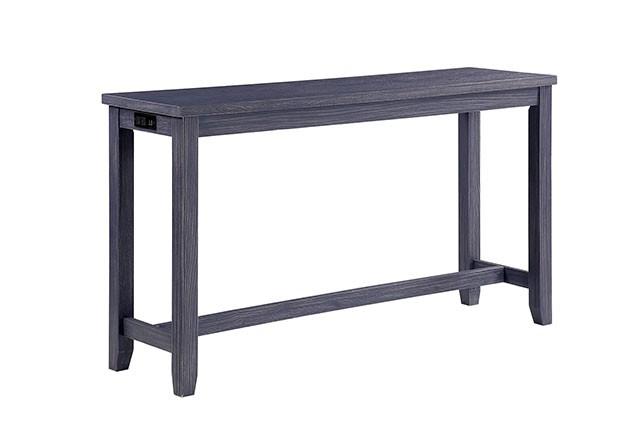 CAERLEON 4 Pc. Counter Ht. Table Set, Blue - Imperial Furniture (Las Vegas, NV) - Multi Location