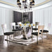 NOVA Silver/Black Dining Table - Imperial Furniture (Las Vegas, NV) - Multi Location