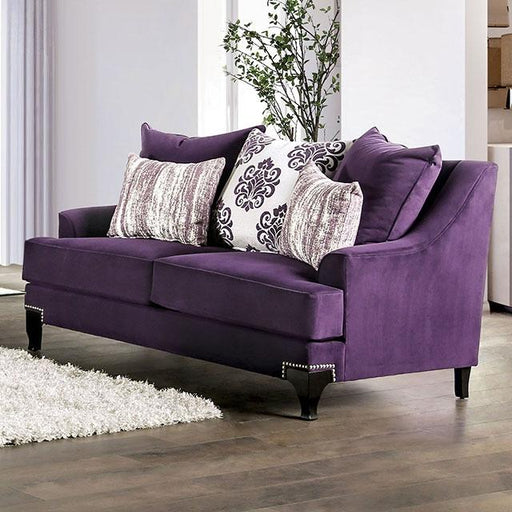 Sisseton Purple Love Seat - Imperial Furniture (Las Vegas, NV) - Multi Location