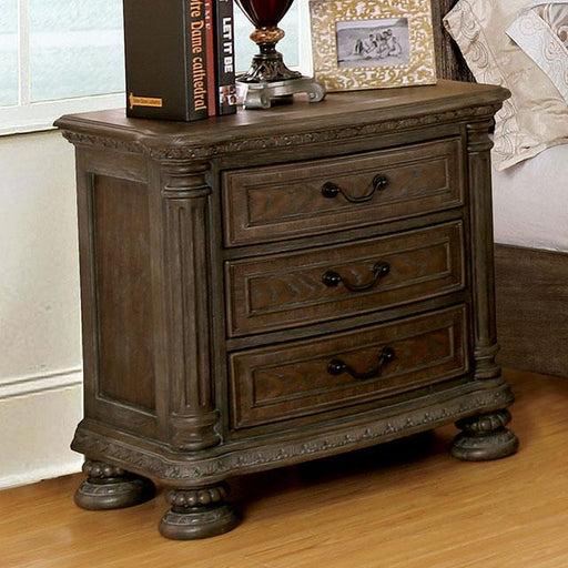Persephone Rustic Natural Tone Night Stand - Imperial Furniture (Las Vegas, NV) - Multi Location