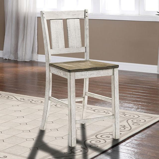 DAKOTA Counter Ht. Chair (2/CTN), A.White/Ash Brown - Imperial Furniture (Las Vegas, NV) - Multi Location