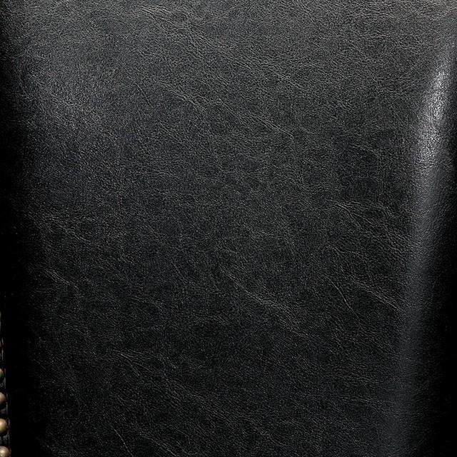 MELINA Brown Cherry/Black Arm Chair - Imperial Furniture (Las Vegas, NV) - Multi Location