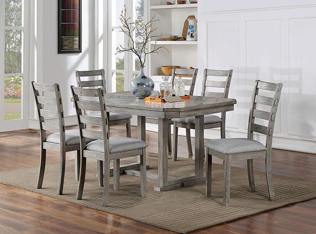 LAQUILA Dining Table, Gray - Imperial Furniture (Las Vegas, NV) - Multi Location