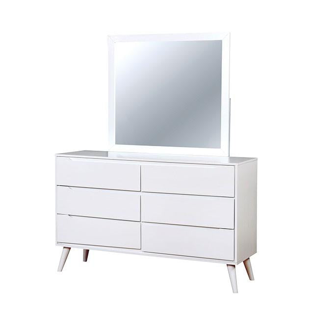 LENNART II White Mirror - Imperial Furniture (Las Vegas, NV) - Multi Location