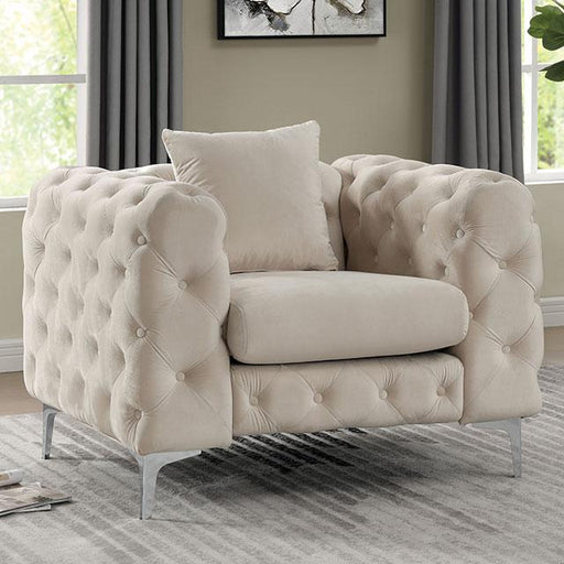 SAPPHIRA Chair, Beige - Imperial Furniture (Las Vegas, NV) - Multi Location