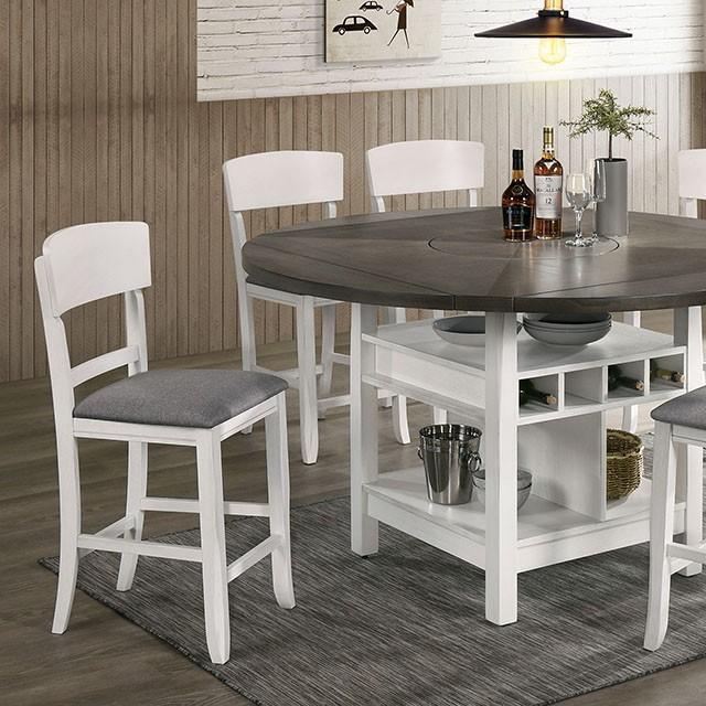 STACIE Counter Ht. Round Dining Table - Imperial Furniture (Las Vegas, NV) - Multi Location