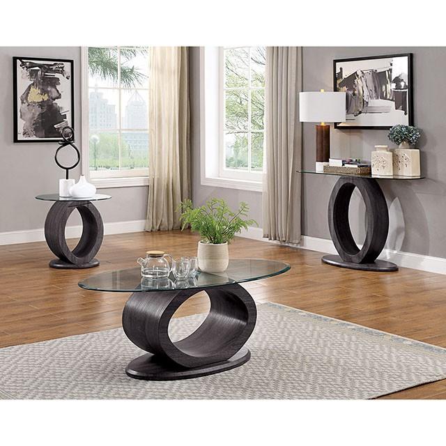 Lodia Gray Sofa Table - Imperial Furniture (Las Vegas, NV) - Multi Location