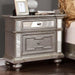Salamanca Silver Night Stand - Imperial Furniture (Las Vegas, NV) - Multi Location