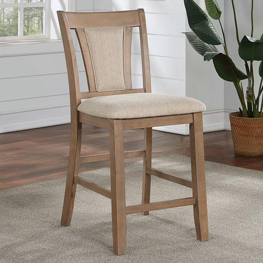 UPMINSTER Counter Ht. Chair (2/CTN), Natural Tone/Beige - Imperial Furniture (Las Vegas, NV) - Multi Location