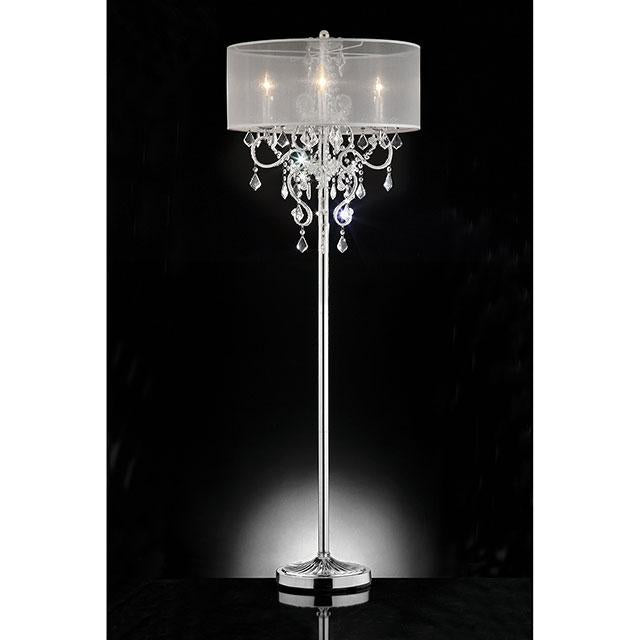 Rigel Silver 63"H Floor Lamp - Imperial Furniture (Las Vegas, NV) - Multi Location