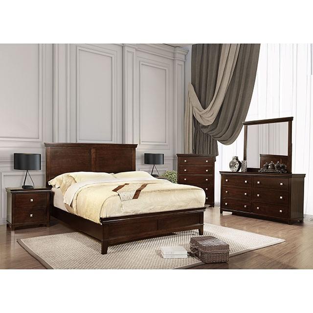 Spruce Brown Cherry Mirror - Imperial Furniture (Las Vegas, NV) - Multi Location