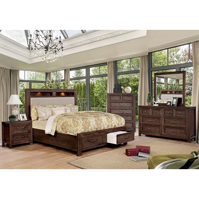 Tywyn Dark Oak Mirror - Imperial Furniture (Las Vegas, NV) - Multi Location