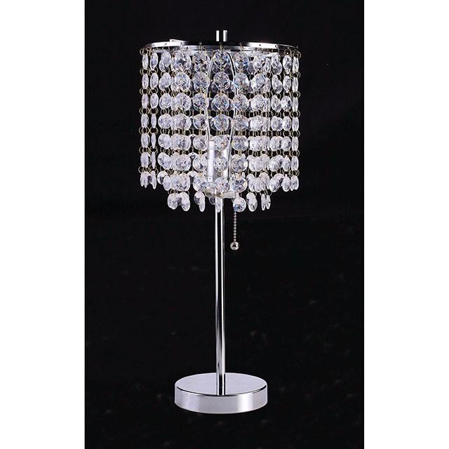 Perla Chrome Table Lamp - Imperial Furniture (Las Vegas, NV) - Multi Location