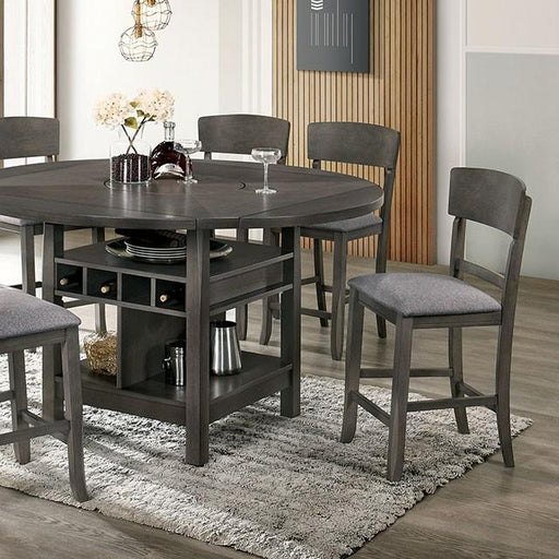 STACIE Counter Ht. Round Dining Table - Imperial Furniture (Las Vegas, NV) - Multi Location
