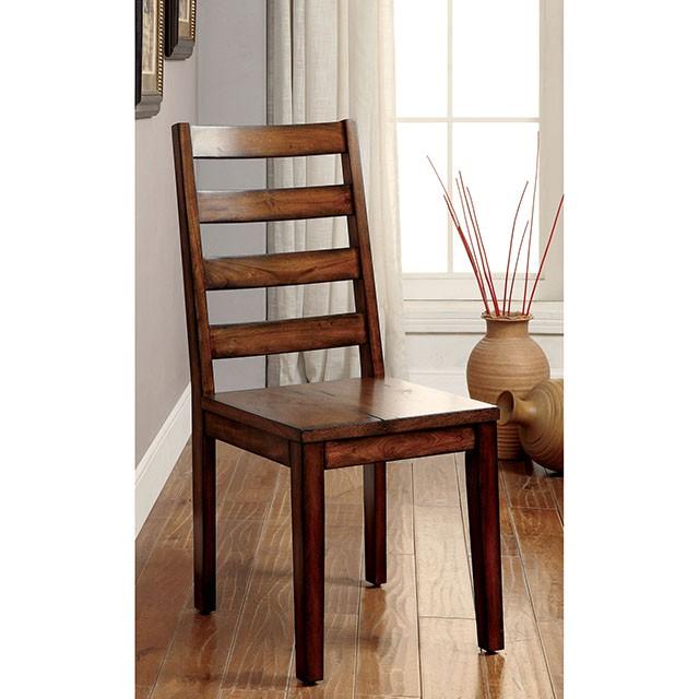 MADDISON Tobacco Oak Side Chair (2/CTN) - Imperial Furniture (Las Vegas, NV) - Multi Location