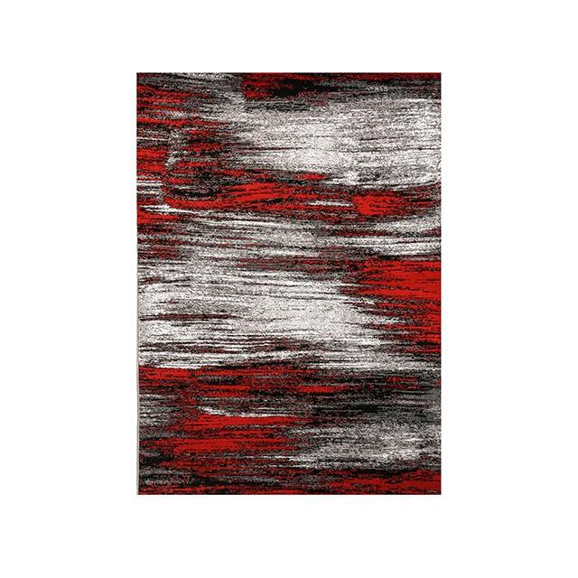 Sivas Gray/Red 5' X 8' Area Rug - Imperial Furniture (Las Vegas, NV) - Multi Location