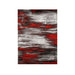 Sivas Gray/Red 5' X 8' Area Rug - Imperial Furniture (Las Vegas, NV) - Multi Location
