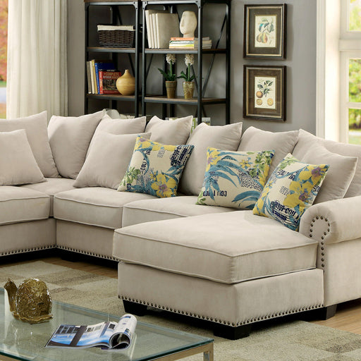 SKYLER Beige Sectional - Imperial Furniture (Las Vegas, NV) - Multi Location