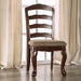 Townsville Dark Walnut/Tan Side Chair (2/CTN) - Imperial Furniture (Las Vegas, NV) - Multi Location